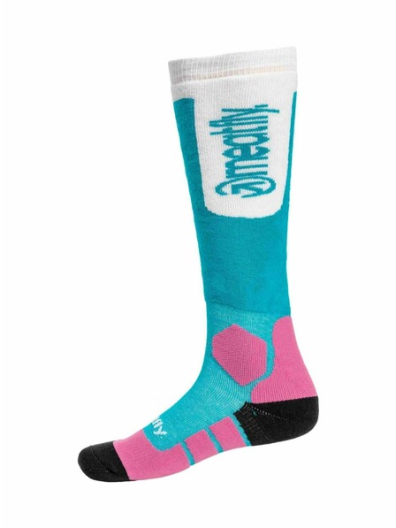 Meatfly Meatfly sNB & SKI zokni Leeway Turquoise