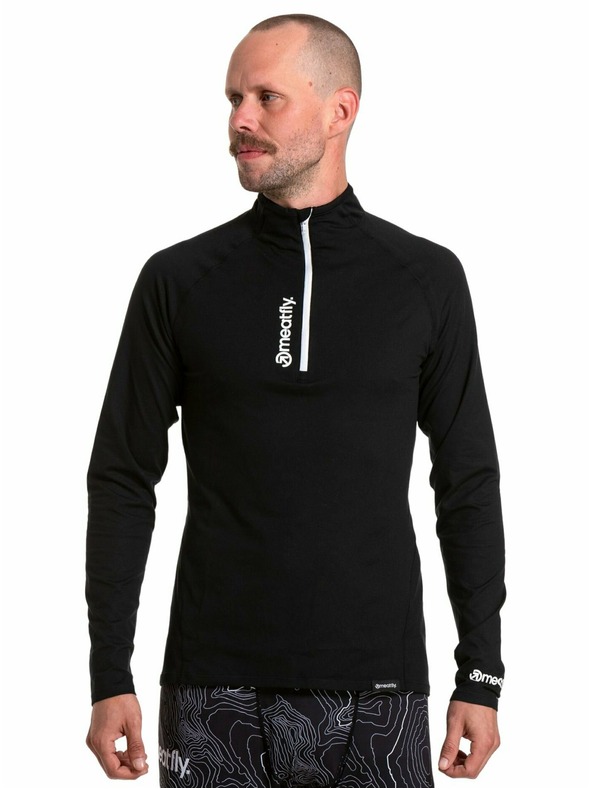 Meatfly Meatfly férfi termo póló Ethan Black