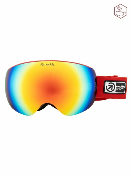 Meatfly Meatfly sNB & SKI szemüveg Ekko XL Ferrari Red