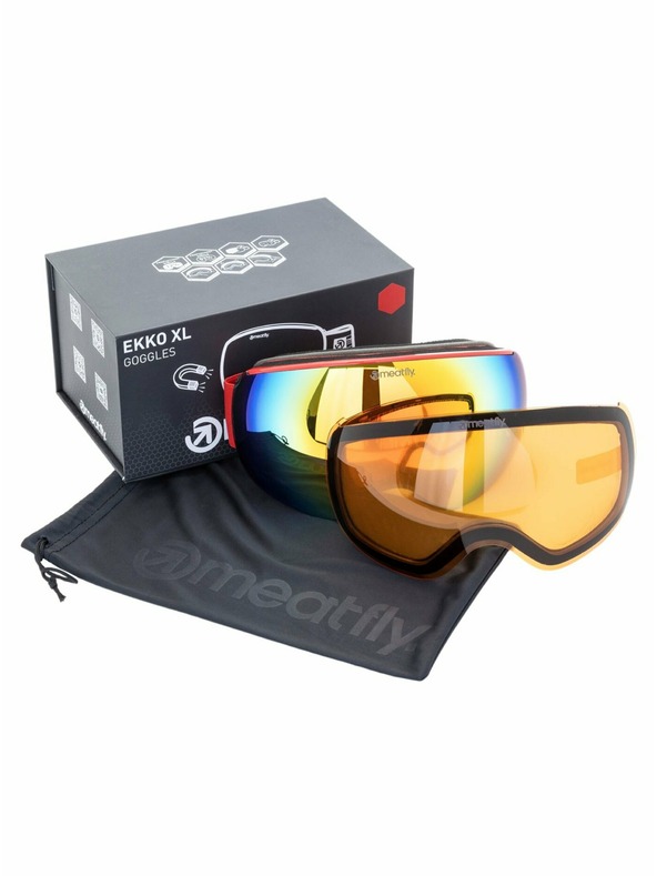 Meatfly Meatfly sNB & SKI szemüveg Ekko XL Ferrari Red