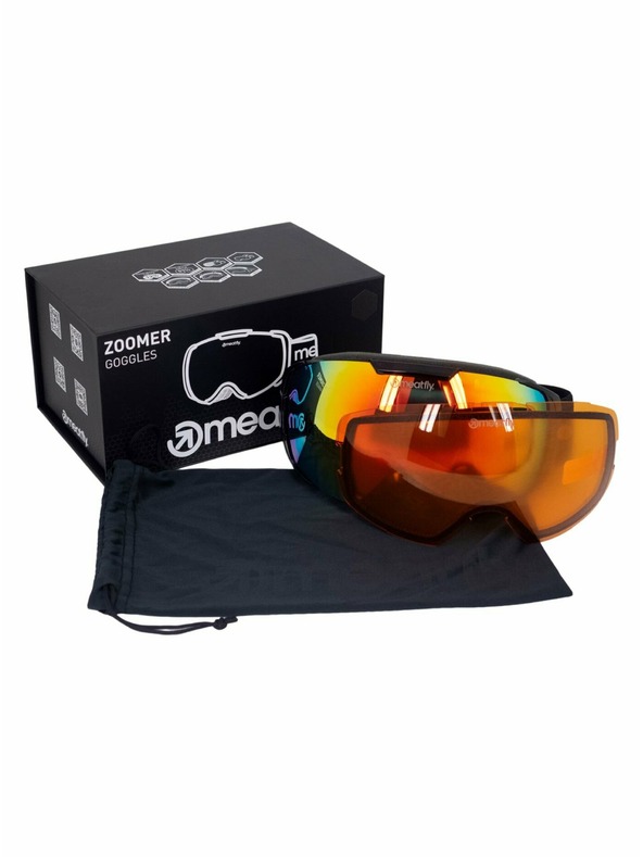 Meatfly Meatfly sNB & SKI szemüveg Zoomer Black