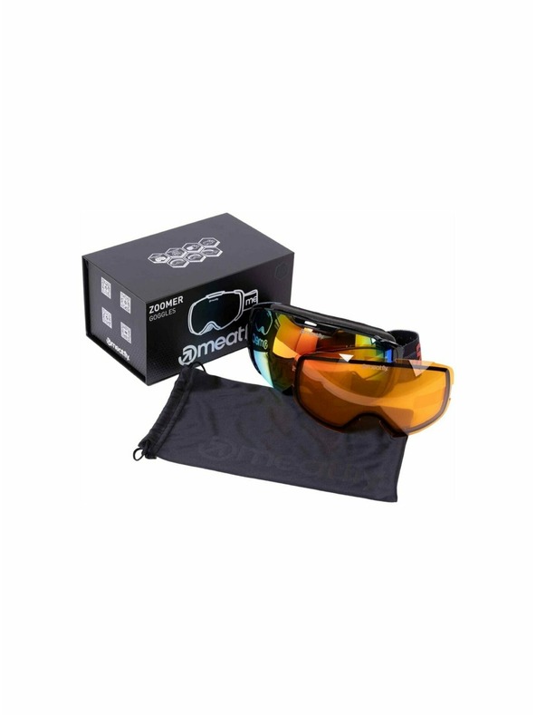 Meatfly Meatfly sNB & SKI szemüveg Zoomer Morph Black