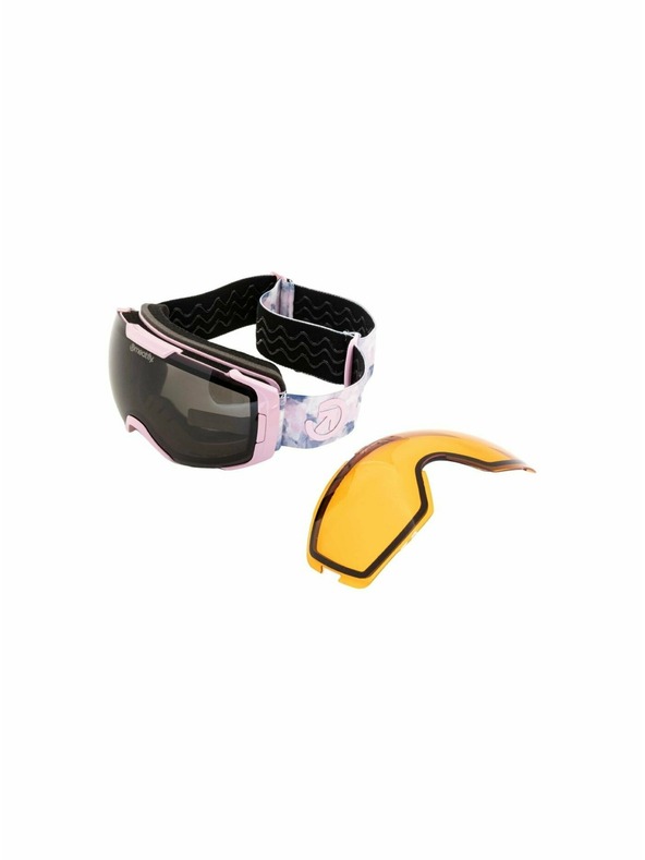 Meatfly Meatfly sNB & SKI síszemeüveg Zoomer Clouds Pink