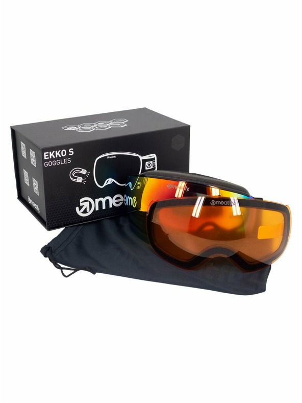 Meatfly Meatfly sNB & SKI síszemeüveg Ekko S Black