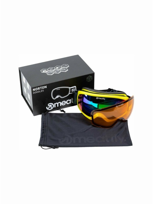 Meatfly Meatfly sNB & SKI síszemeüveg Norton Lime Moosy