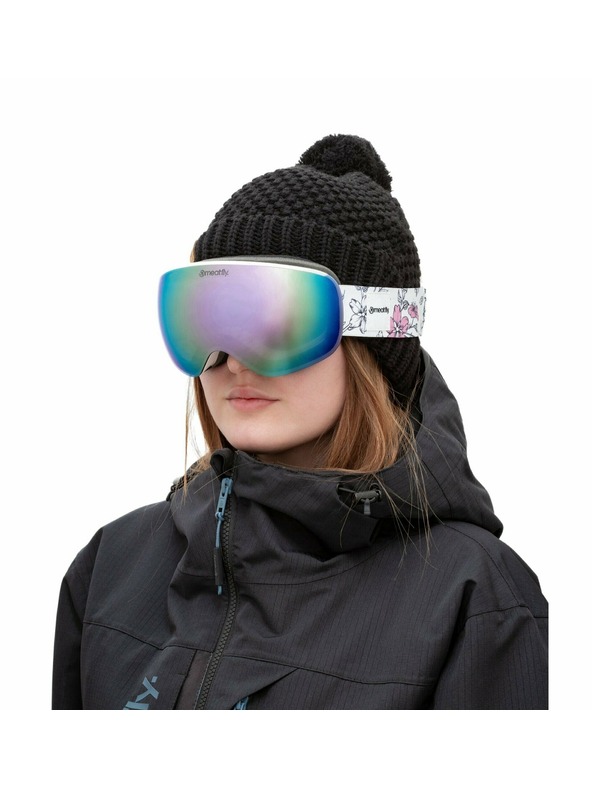 Meatfly Meatfly sNB & SKI síszemeüveg Ekko S White Blossom