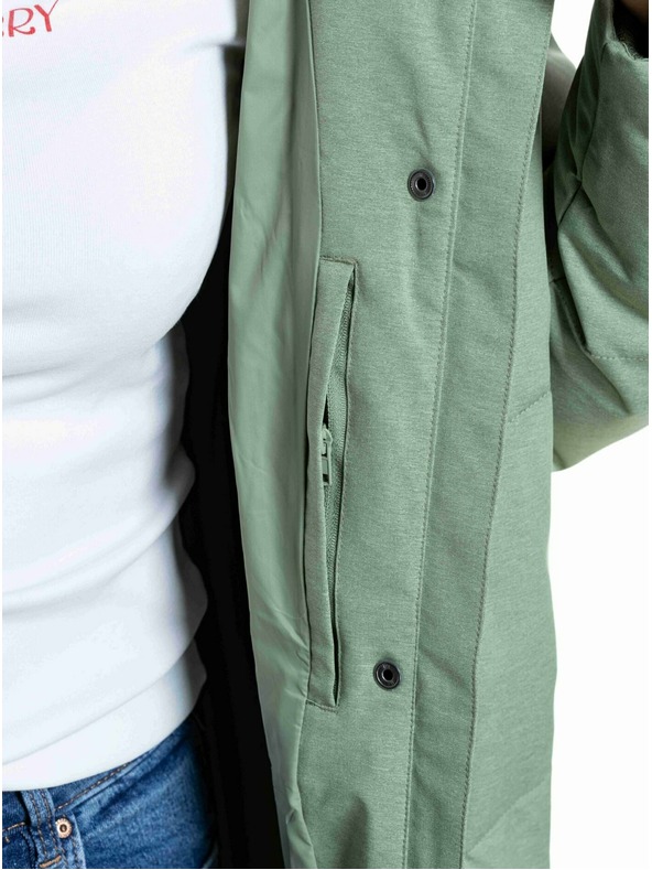 Meatfly Meatfly női téli kabát Chloe Green Tea