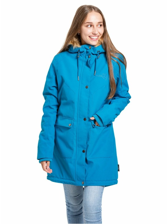 Meatfly Meatfly női parka Amber Teal Blue