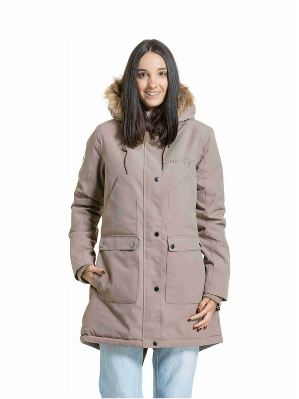Meatfly Meatfly női parka Amber Stucco