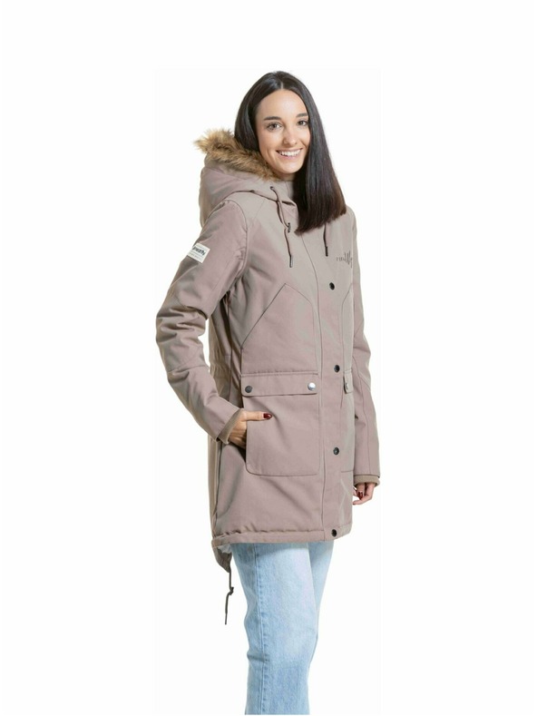 Meatfly Meatfly női parka Amber Stucco