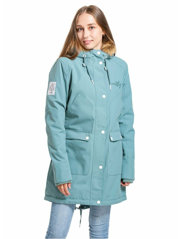 Meatfly Meatfly női parka Amber Dusty Mint