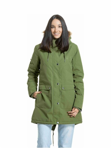 Meatfly Meatfly női parka Amber Olive Branch