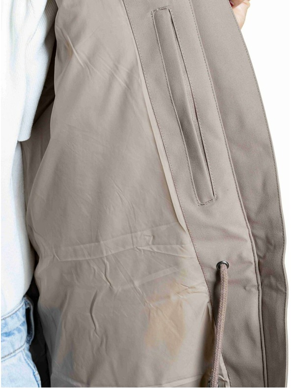 Meatfly Meatfly női parka Lana Stucco