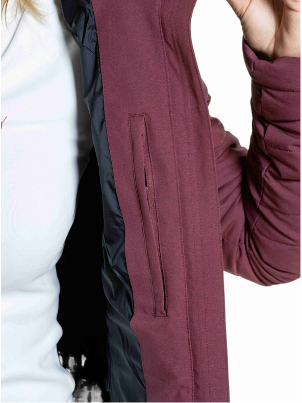 Meatfly Meatfly női téli dzseki Olympa Pomegranate