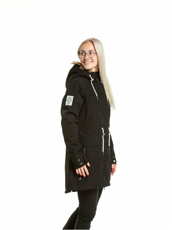 Meatfly Meatfly női parka Aubrey Black