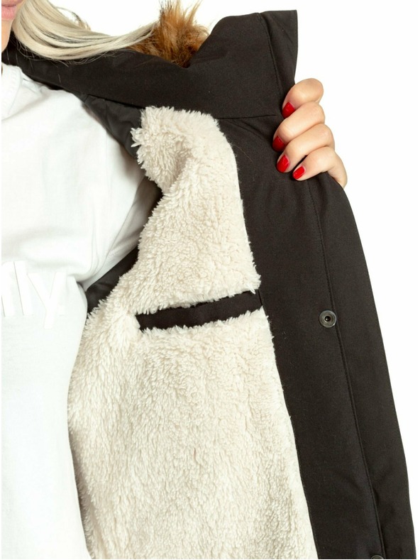 Meatfly Meatfly női parka Aubrey Black