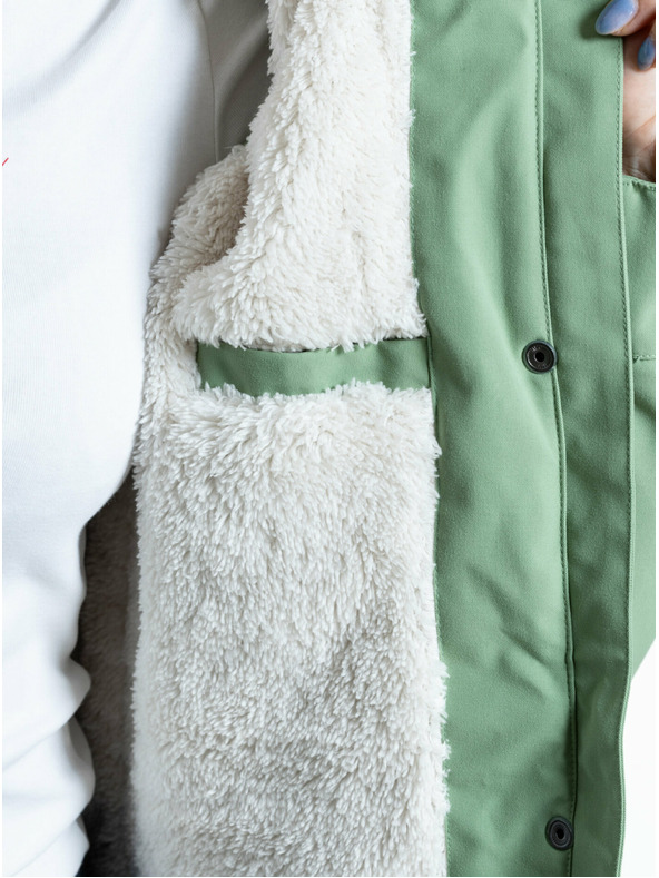 Meatfly Meatfly női parka Aubrey Green Tea