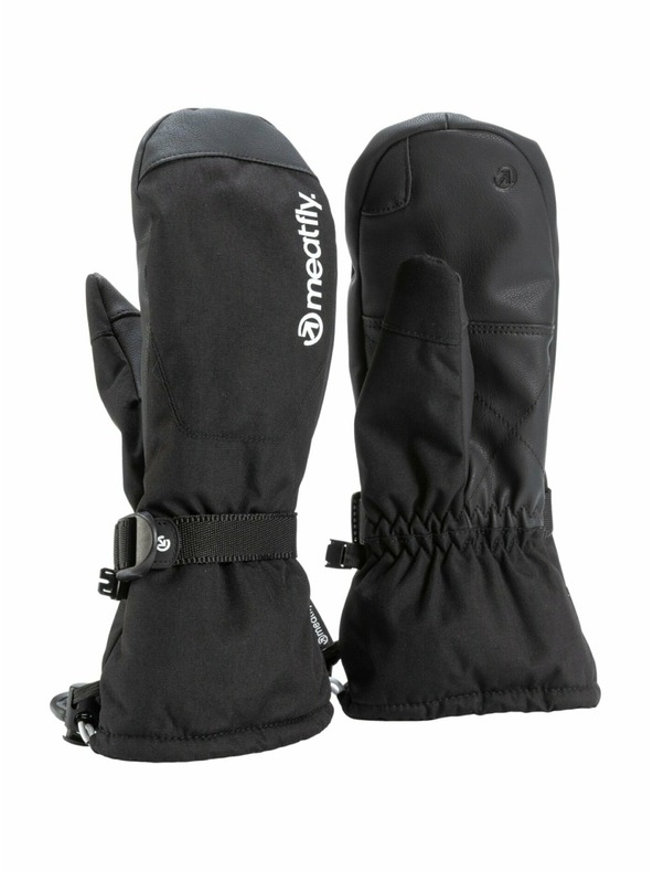 Meatfly Meatfly női kesztyű Manson Black