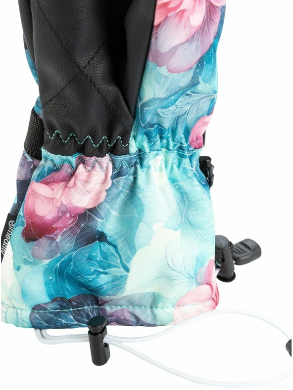 Meatfly Meatfly női kesztyű Manson Pink Flowers