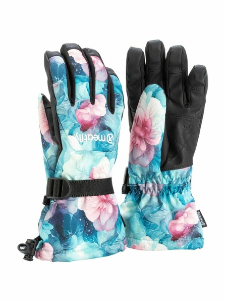 Meatfly Meatfly női kesztyű Gazie Pink Flowers