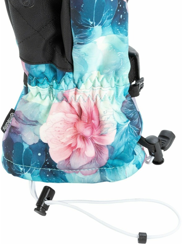 Meatfly Meatfly női kesztyű Gazie Pink Flowers