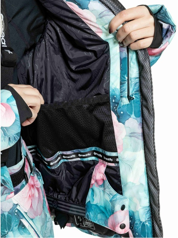 Meatfly Meatfly női SNB & SKI kabát Bonie Print