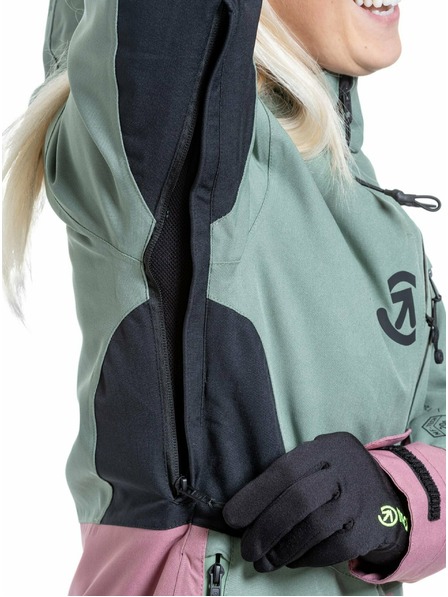 Meatfly Meatfly női SNB & SKI kabát Gaia Sea Spray