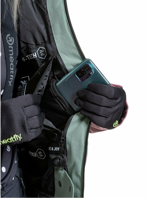 Meatfly Meatfly női SNB & SKI kabát Gaia Sea Spray