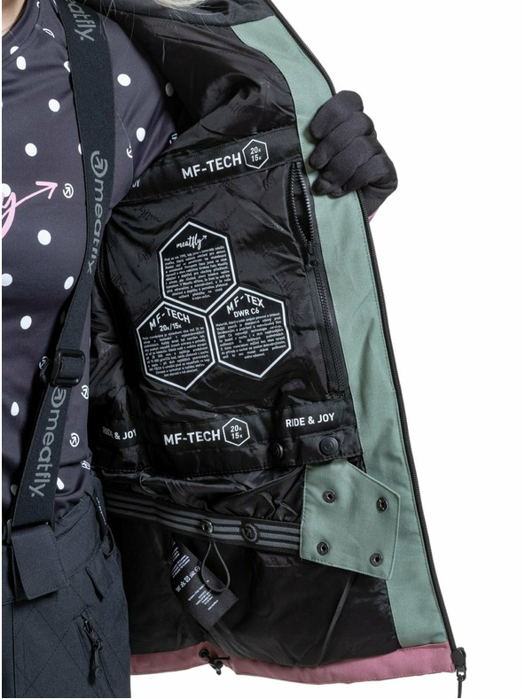 Meatfly Meatfly női SNB & SKI kabát Gaia Sea Spray