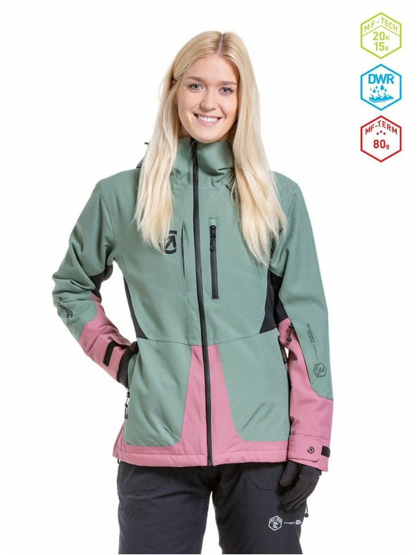 Meatfly Meatfly női SNB & SKI kabát Gaia Sea Spray