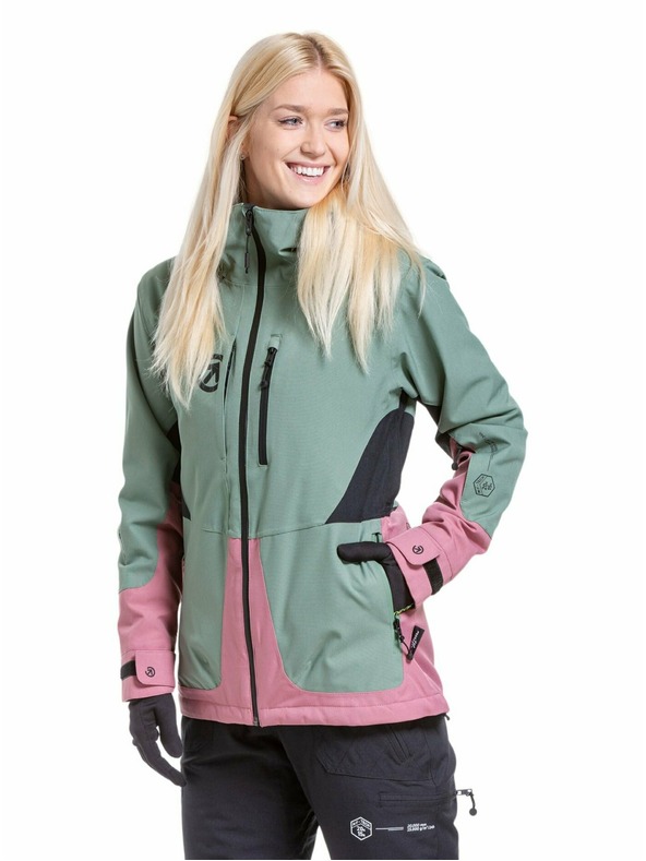 Meatfly Meatfly női SNB & SKI kabát Gaia Sea Spray