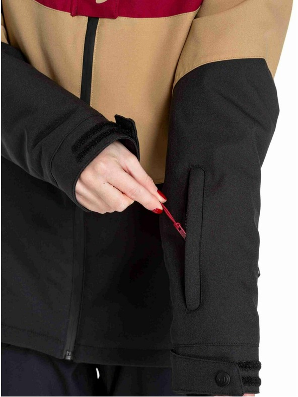 Meatfly Meatfly női SNB & SKI kabát Kirsten Beet Red / Black