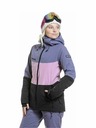 Meatfly Meatfly női SNB & SKI kabát Kirsten Black / Purple Light