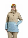 Meatfly Meatfly női SNB & SKI kabát Aiko Cloud / Safari