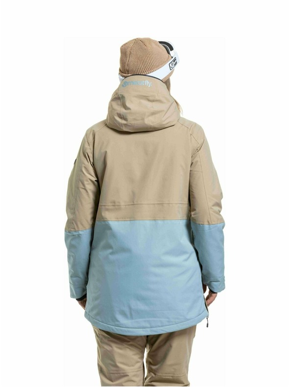 Meatfly Meatfly női SNB & SKI kabát Aiko Cloud / Safari