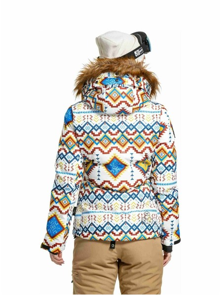 Meatfly Meatfly női SNB & SKI kabát Bonie White Jones