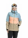 Meatfly Meatfly női SNB & SKI kabát Kirsten Safari / Cloud