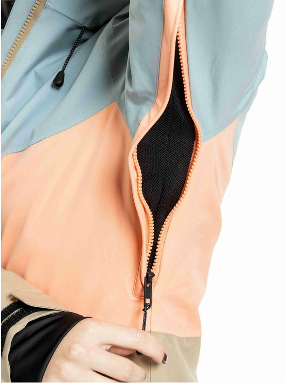 Meatfly Meatfly női SNB & SKI kabát Kirsten Safari / Cloud