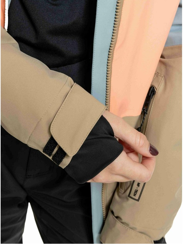 Meatfly Meatfly női SNB & SKI kabát Kirsten Safari / Cloud