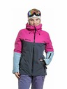 Meatfly Meatfly női SNB & SKI kabát Kirsten Grey Dark / Pink