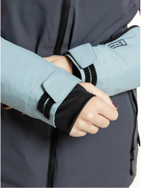 Meatfly Meatfly női SNB & SKI kabát Kirsten Grey Dark / Pink