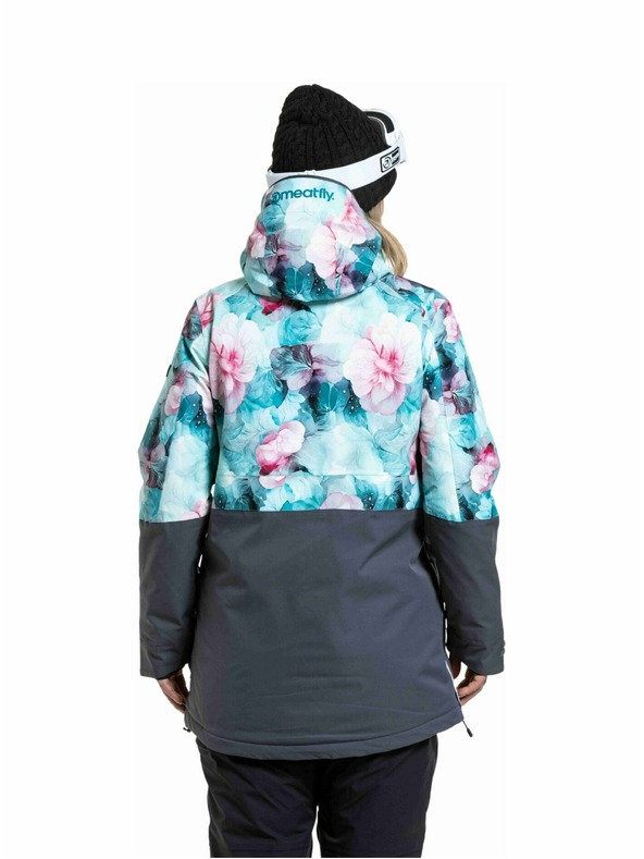 Meatfly Meatfly női SNB & SKI kabát Aiko Pink Flowers