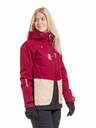 Meatfly Meatfly női SNB & SKI kabát Gaia Beet Red