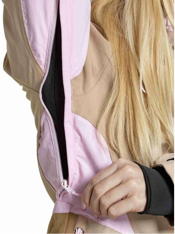 Meatfly Meatfly női SNB & SKI kabát Gaia Latte