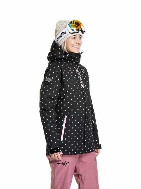 Meatfly Meatfly női SNB & SKI kabát Kirsten Dusty Color Dots