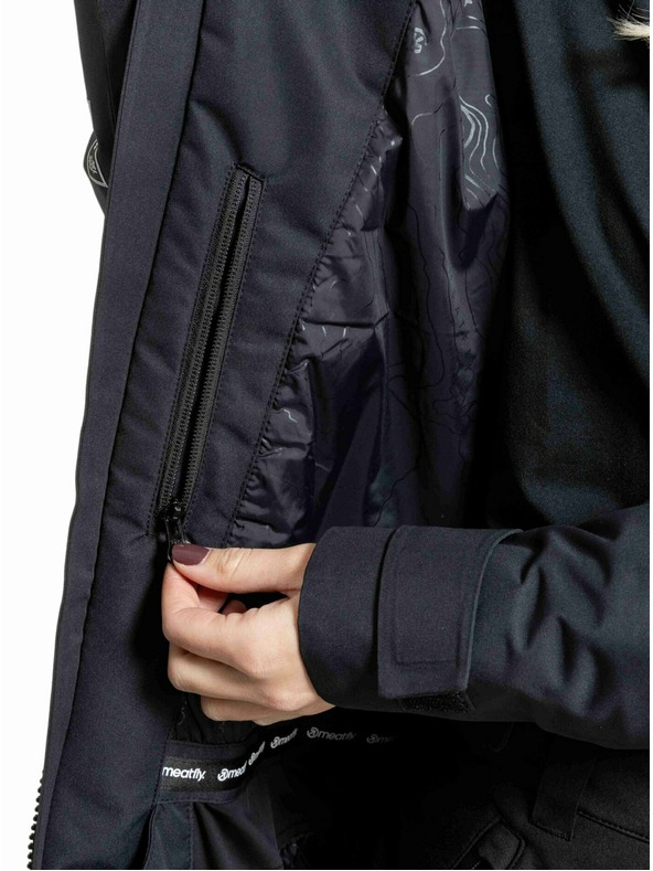 Meatfly Meatfly női SNB & SKI kabát Gaia Black