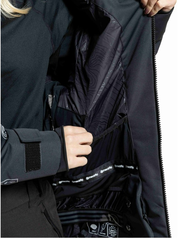 Meatfly Meatfly női SNB & SKI kabát Gaia Black