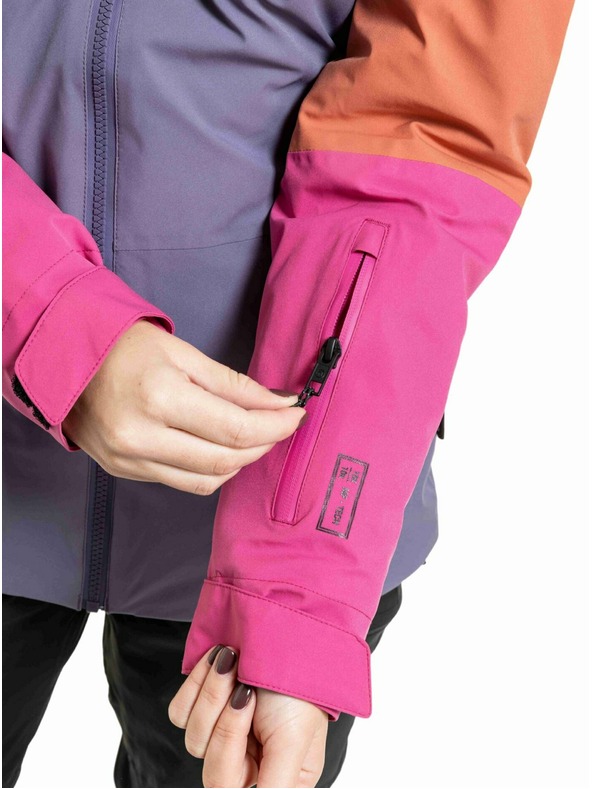 Meatfly Meatfly női SNB & SKI kabát Kirsten Purple Light / Mango