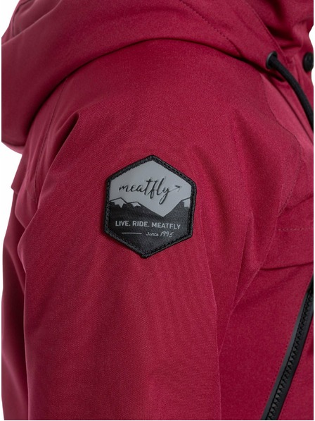 Meatfly Meatfly női SNB & SKI kabát Terra Beet Red
