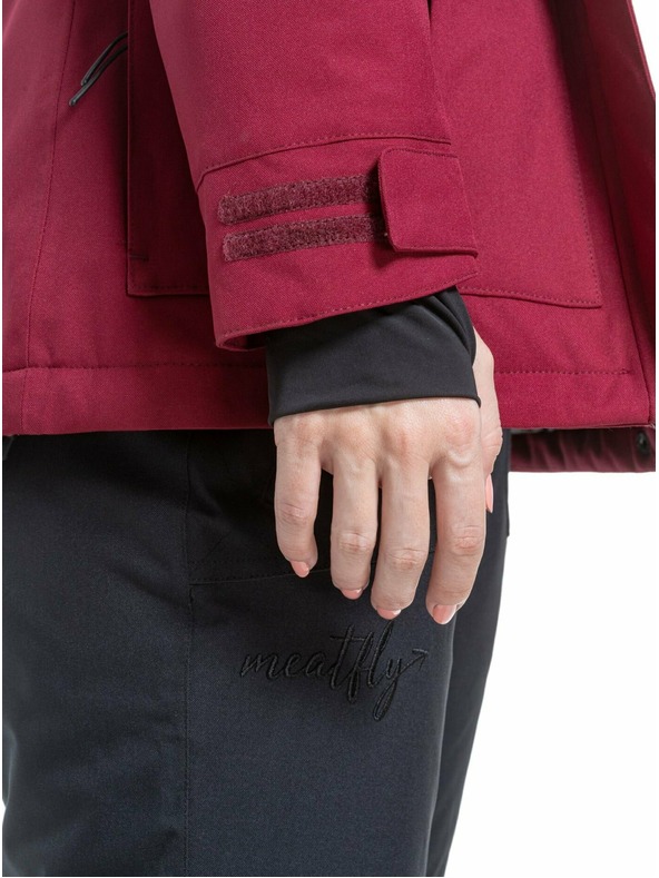 Meatfly Meatfly női SNB & SKI kabát Terra Beet Red